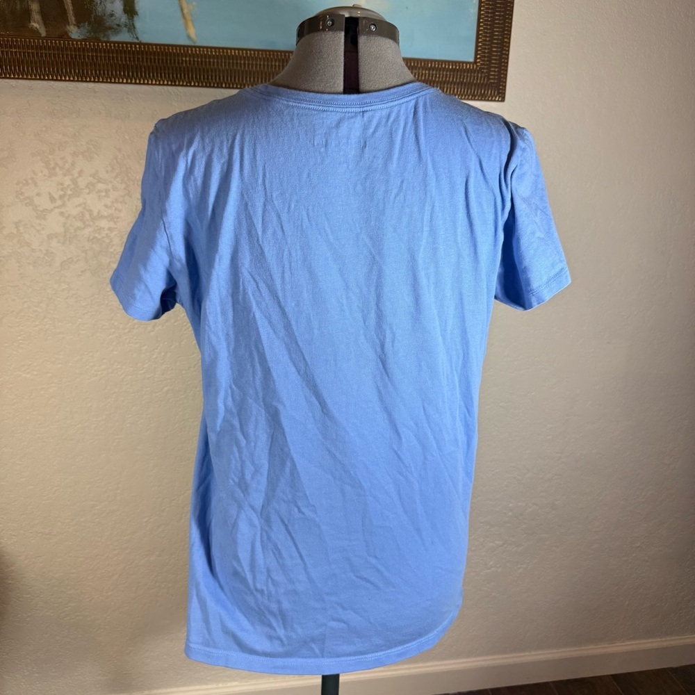 Life Is Good Blue Tee Women’s Size XL Crewneck Short Sleeves 100% Cotton - Picture 5 of 7